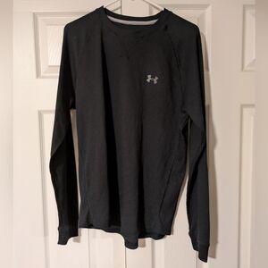 Under Armour Men's Charcoal Long Sleeve Waffle Tee